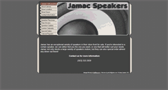 Desktop Screenshot of jamacspeakers.com